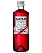 Shake-It Grenadine Cordial Mixer Sirup 50 cl 